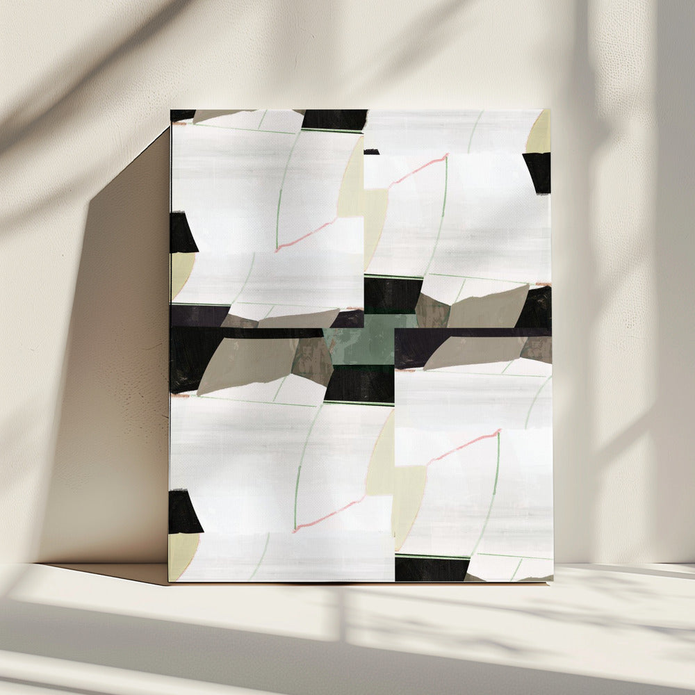 Abstrakter Raum 3 | Leinwand