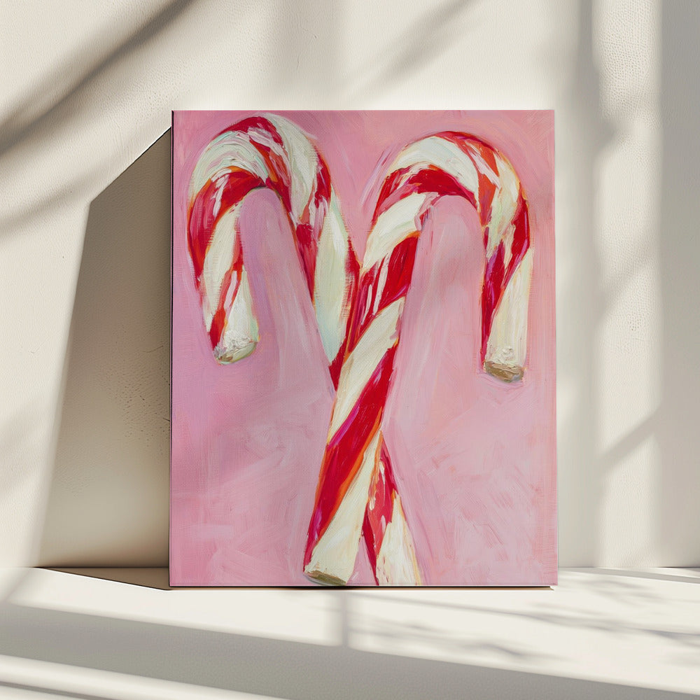 Zuckerstangen-Freude | Leinwand