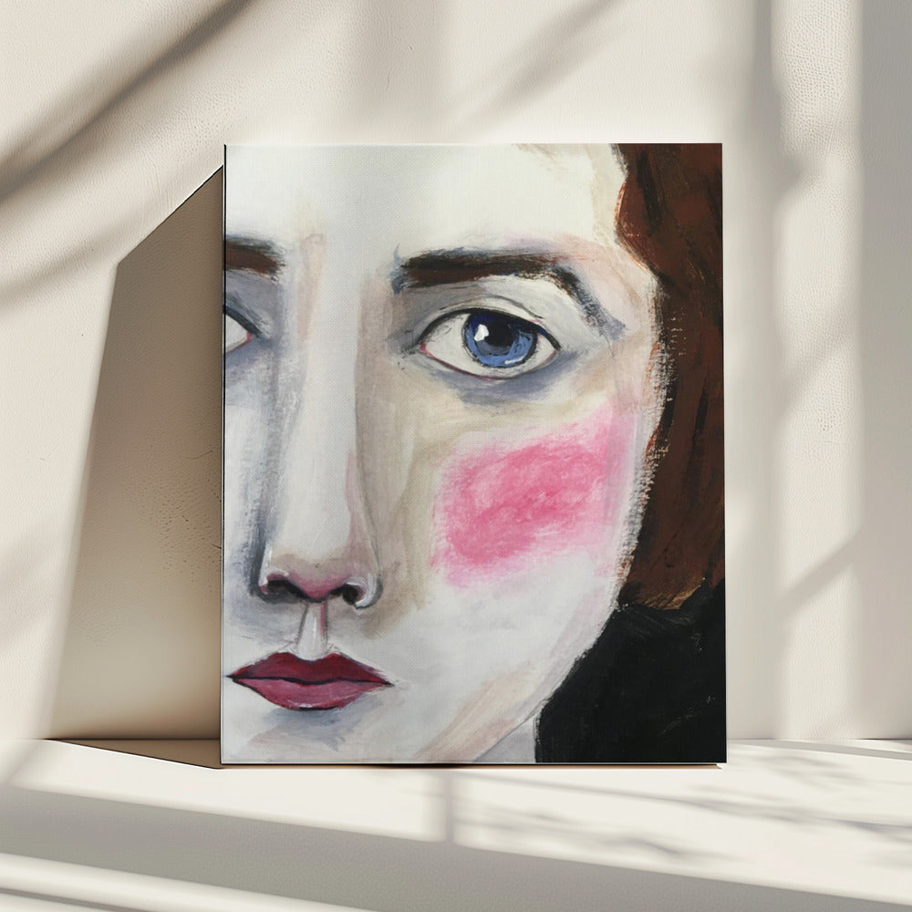 blaue Augen | Leinwand