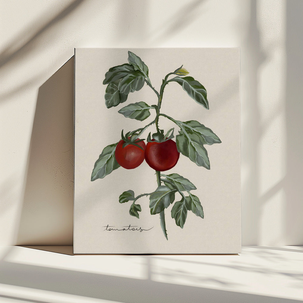 Vintage Garten | Leinwand