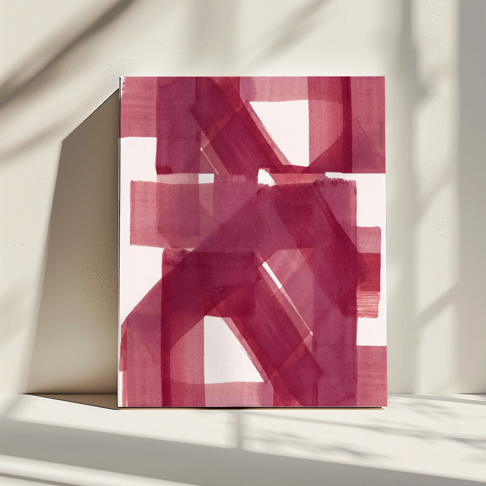 Abstrakter Windsor-Wein 1 | Leinwand