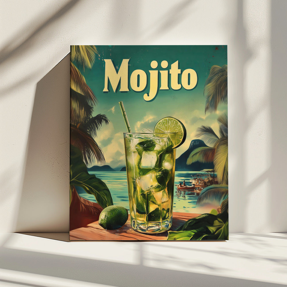 Mojito Vintage | Leinwand