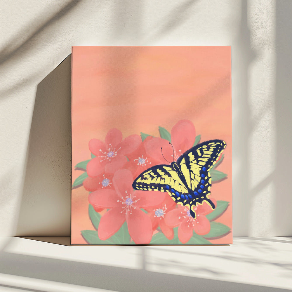 Tiger Schwalbenschwanz Schmetterling | Leinwand