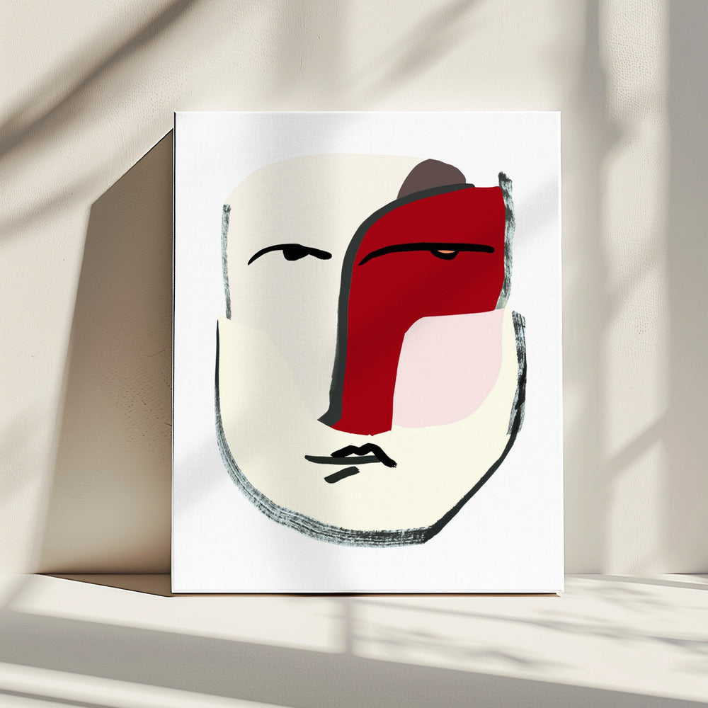 Visage Nr. 3 | Leinwand