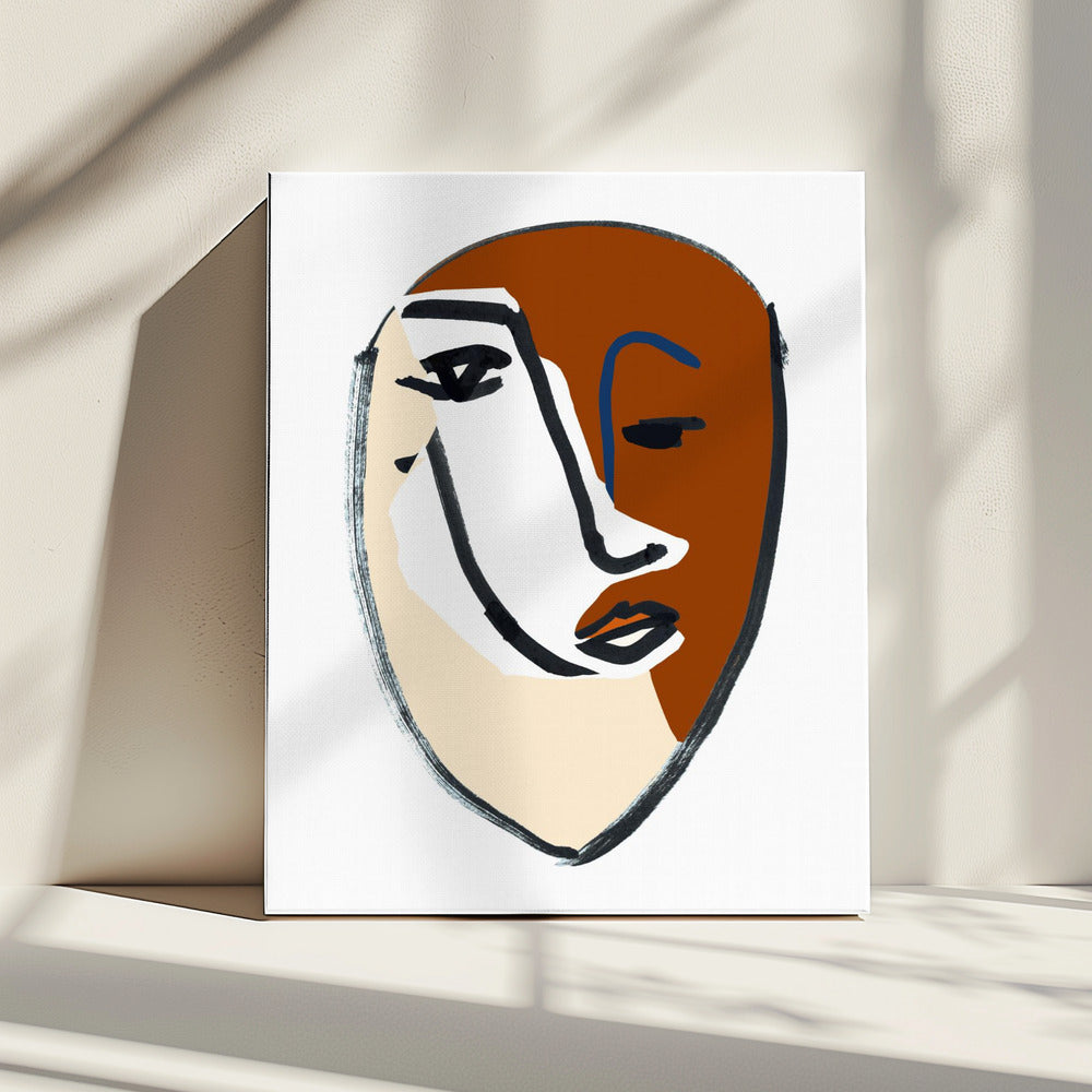 Visage Nr. 5 | Leinwand