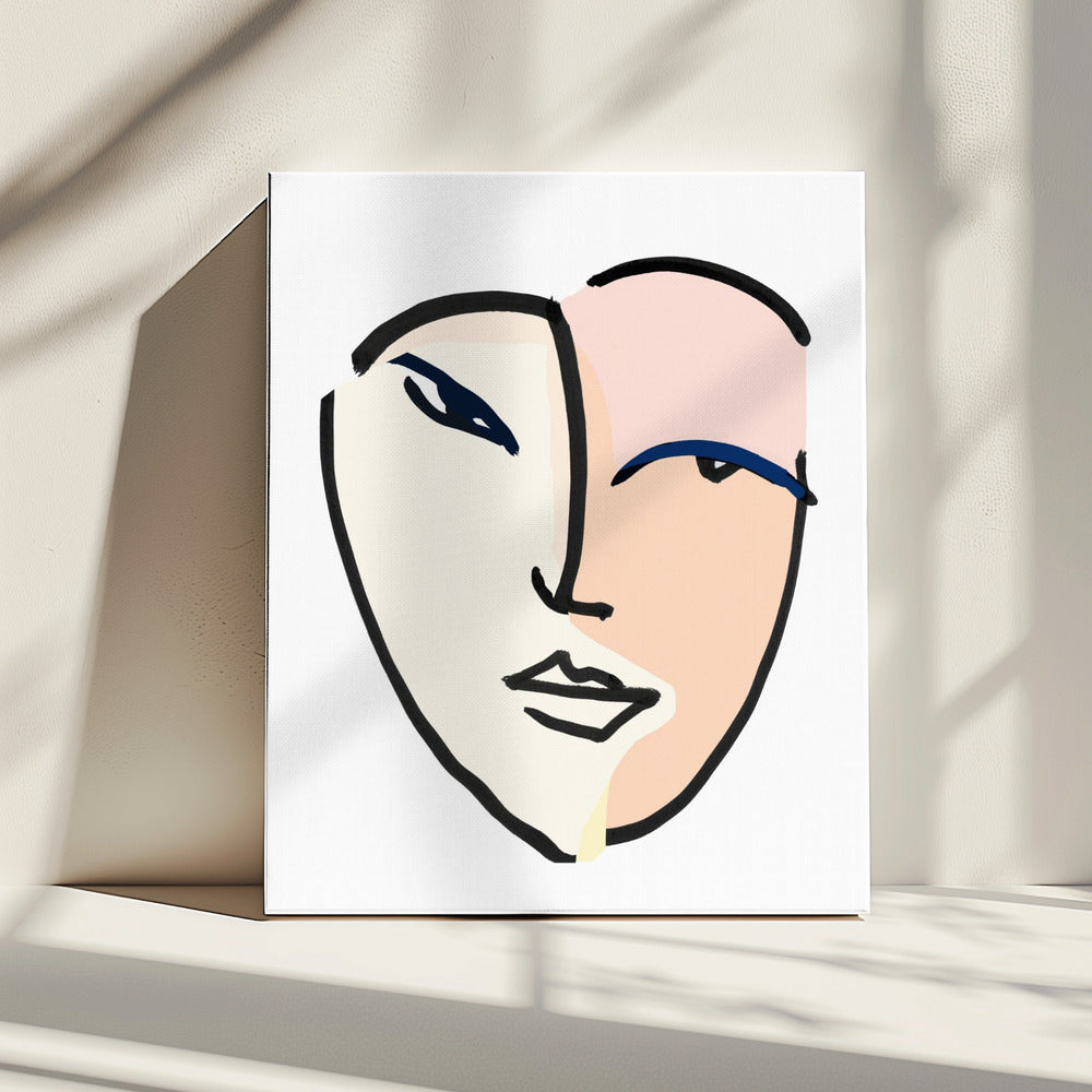 Visage Nr. 6 | Leinwand