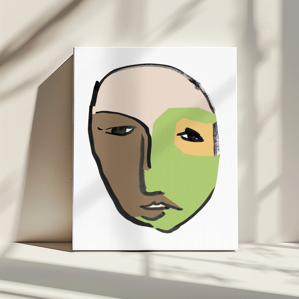 Visage Nr. 6 | Leinwand
