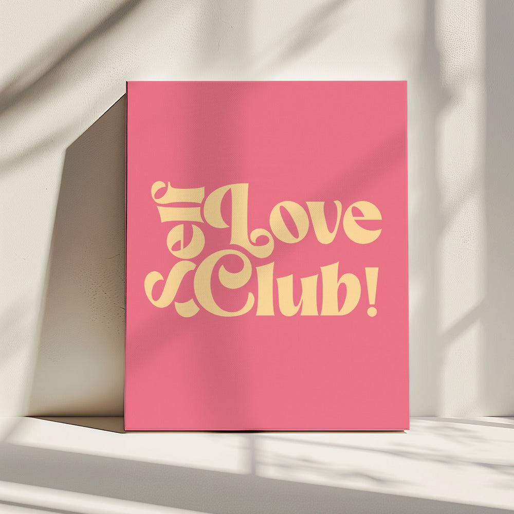 Selbstliebe-Club | Leinwand