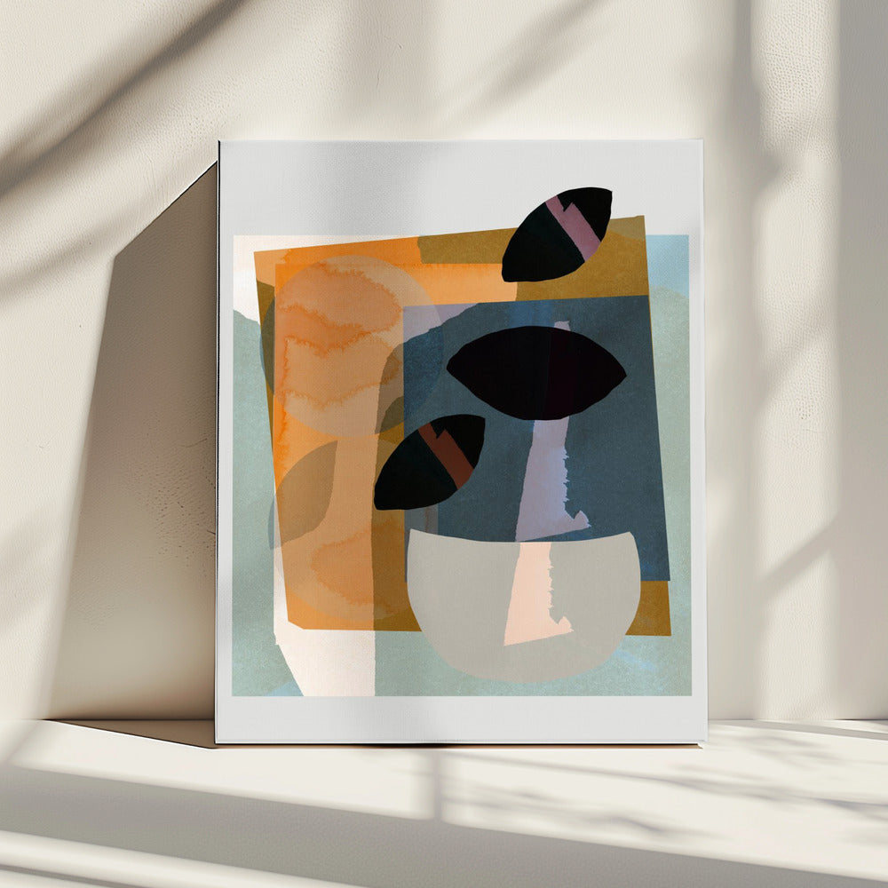Kaffeebohnen Collage 1 | Leinwand