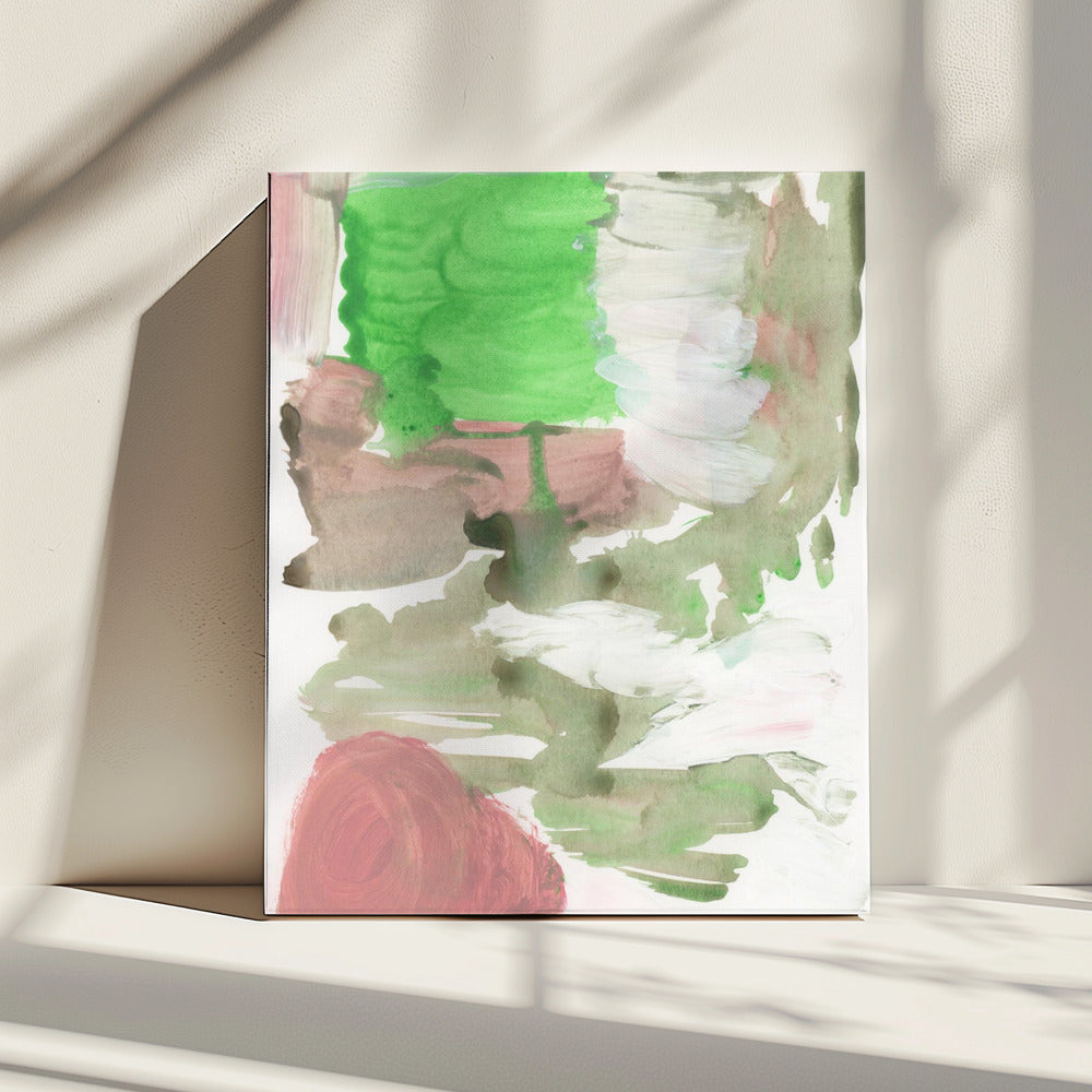 Aquarell Organische Formen 3 | Leinwand