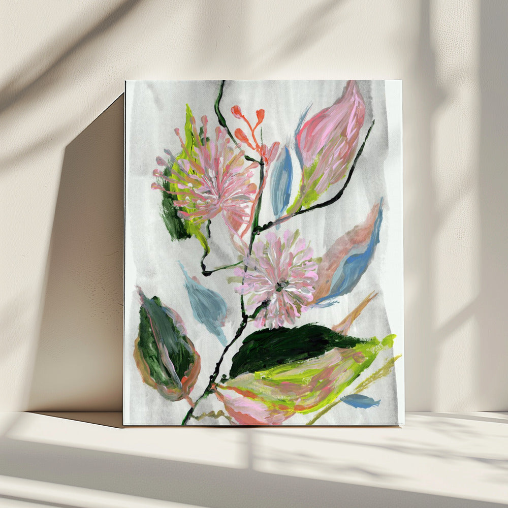 Biophile Blumen | Leinwand