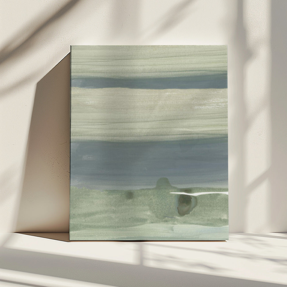 Minimale dunkle Landschaft 2 | Leinwand