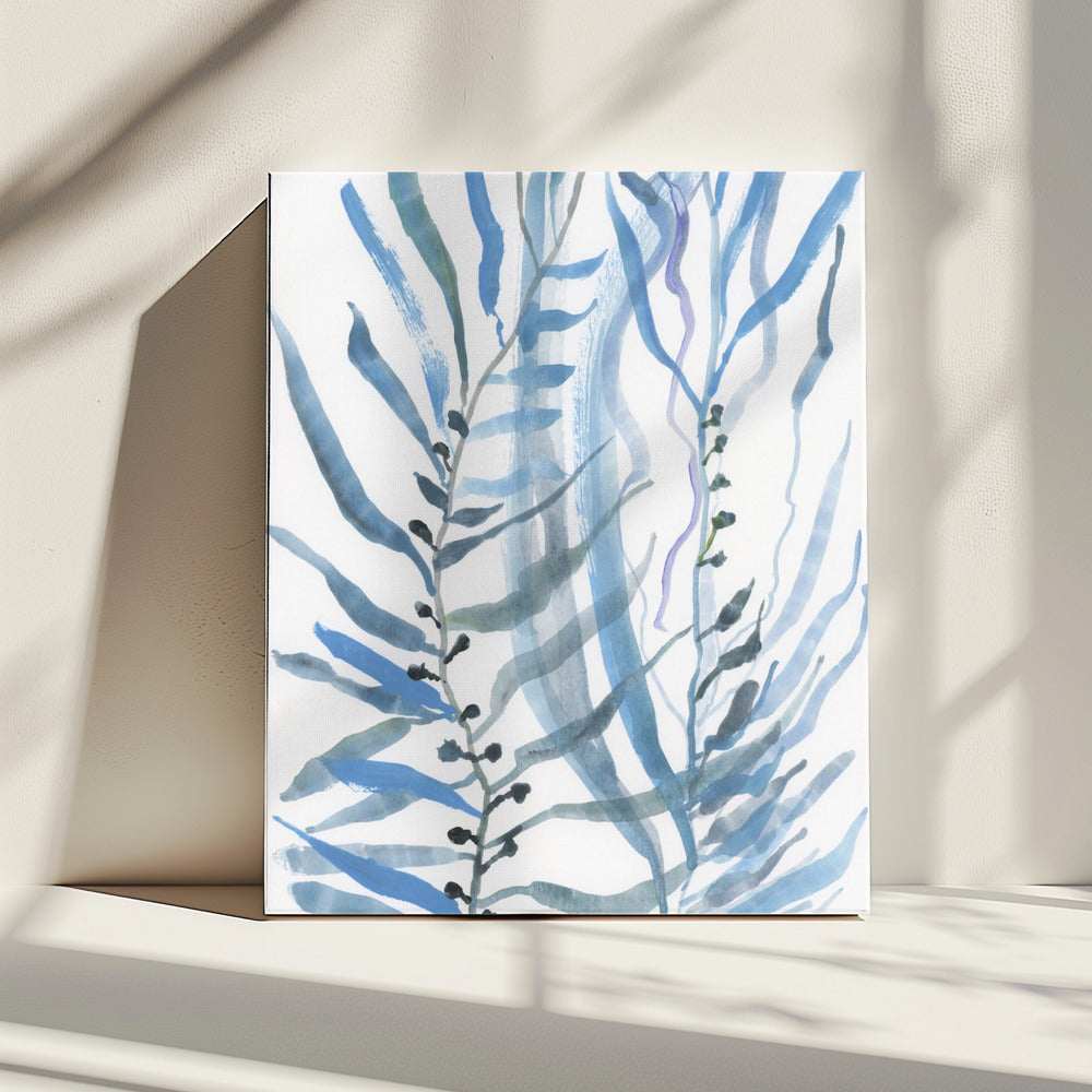 Blaue Algen Nr. 1 | Leinwand