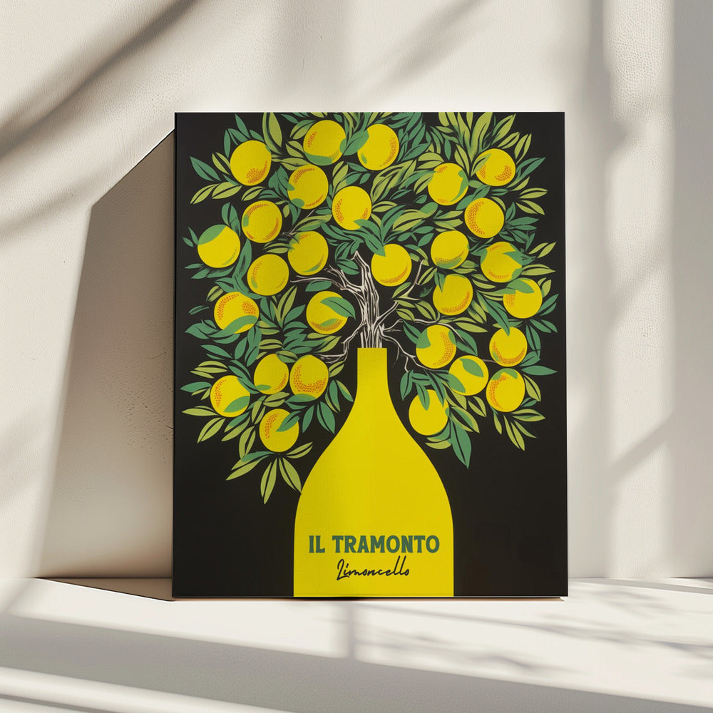 Limoncello Il Tramonto | Leinwand