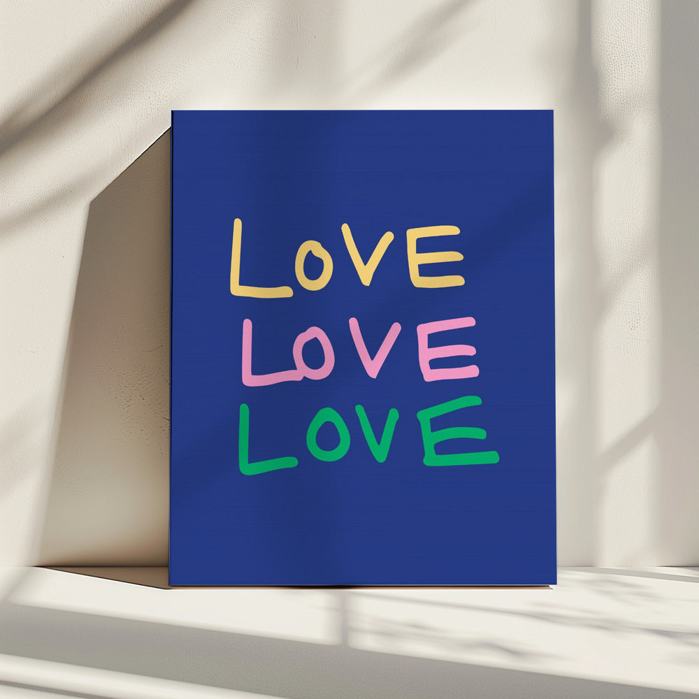 Liebe Liebe Liebe 1 | Leinwand