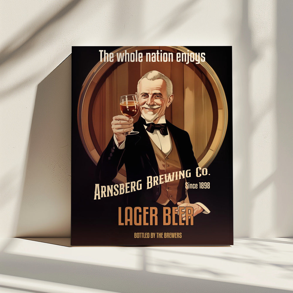 Lagerbier | Leinwand