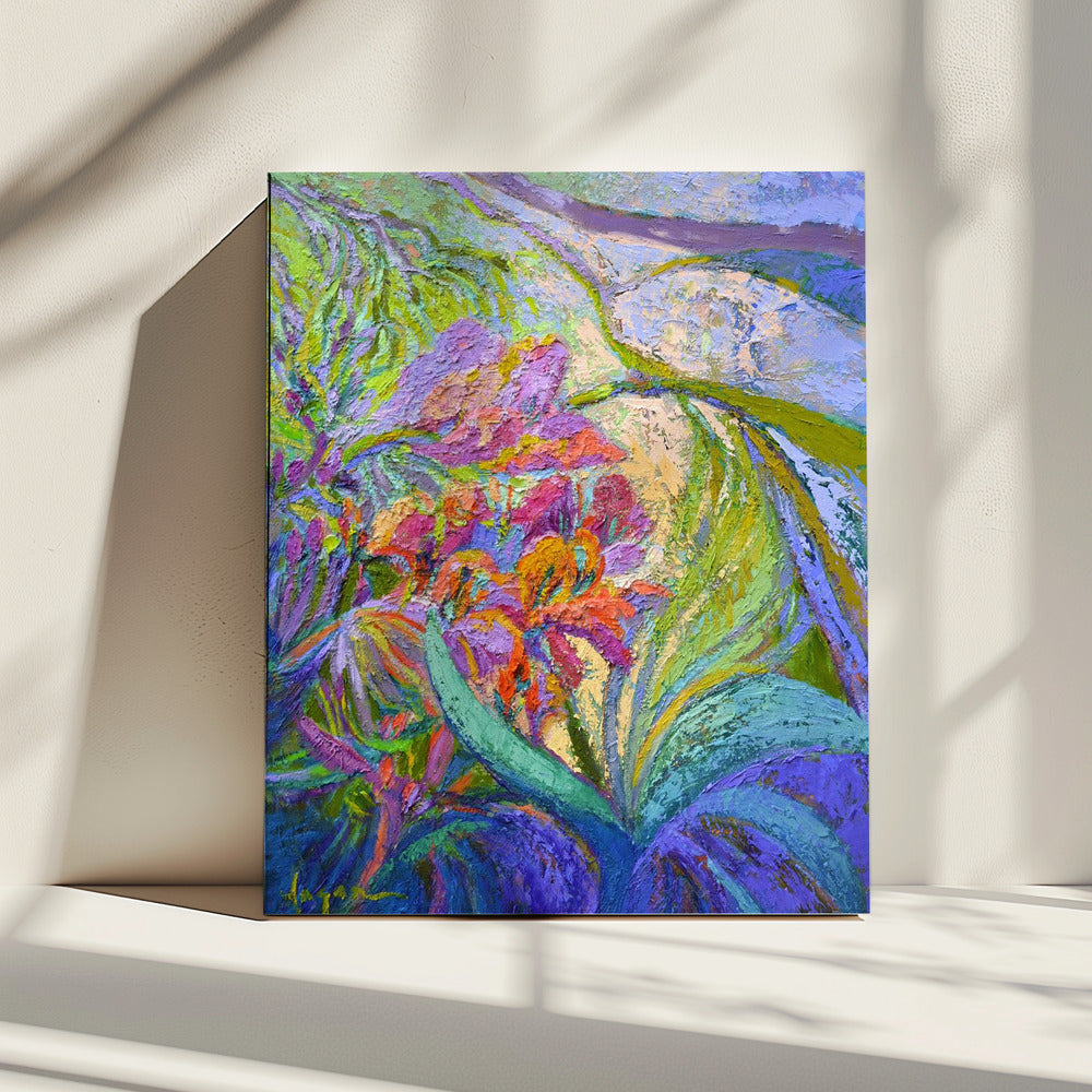 Orchideenhaus | Leinwand
