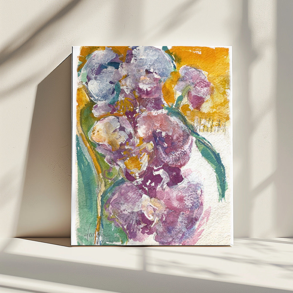 Orchideenleidenschaft | Leinwand