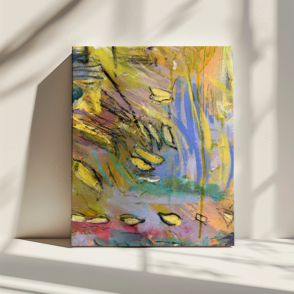 Lebendiger Wirbelwind | Leinwand