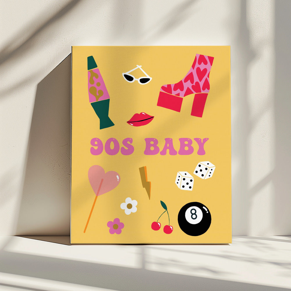 90er Baby | Leinwand