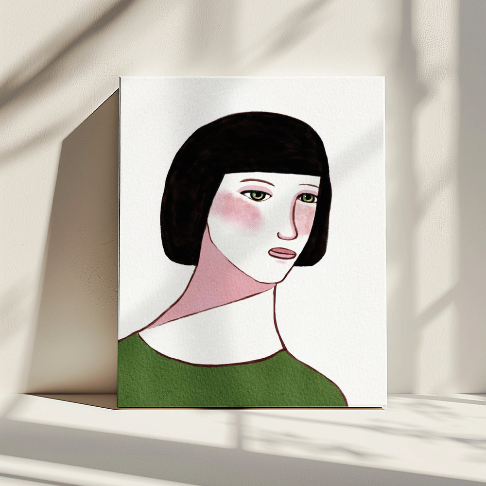 Junge Dame | Leinwand