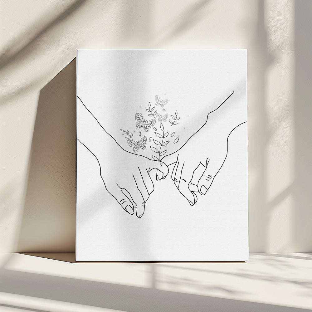 Pinky Swear | Leinwand