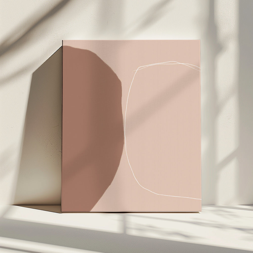 Minimalistische geometrische Formen | Leinwand