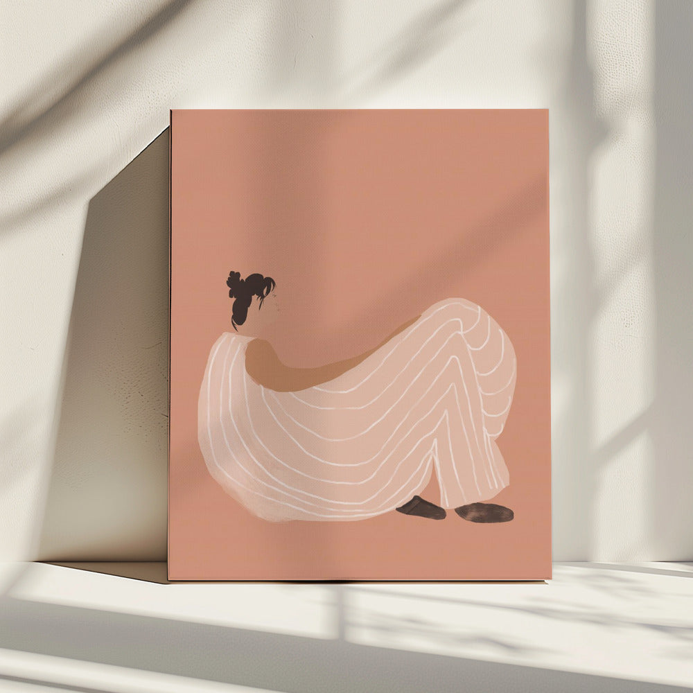 Basked Sun | Canvas