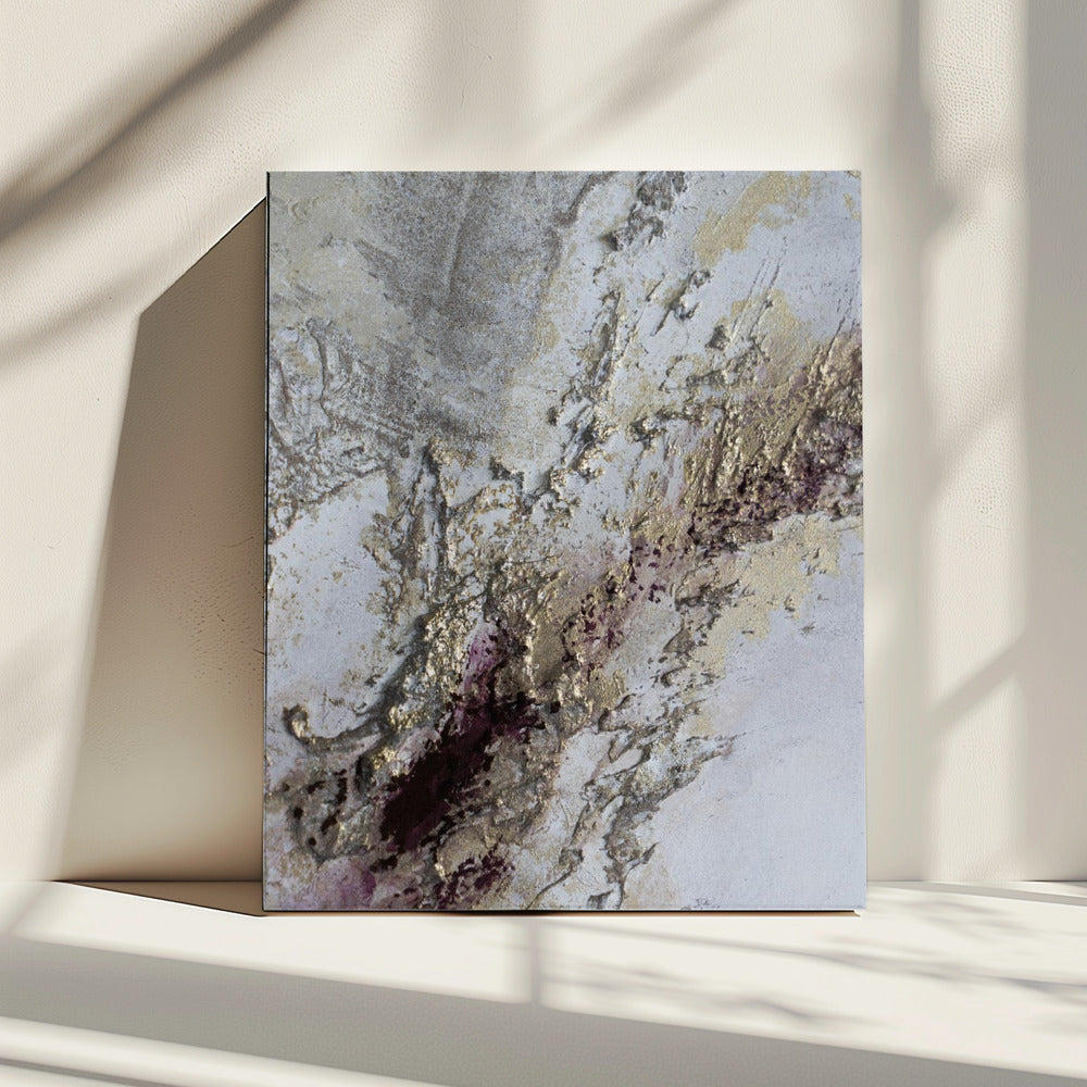 Golden Ravine – Goldene Highlights | Leinwand