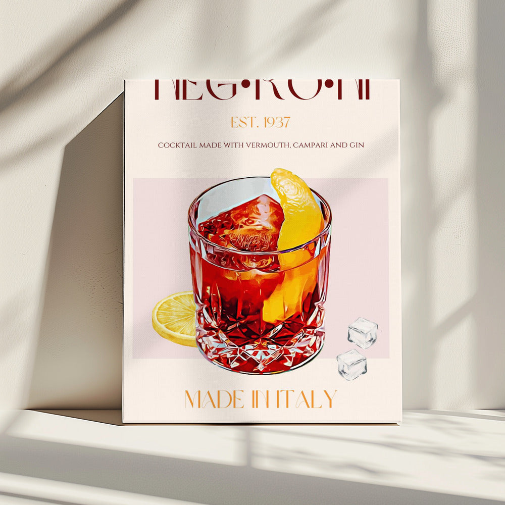 Negroni Delight | Leinwand