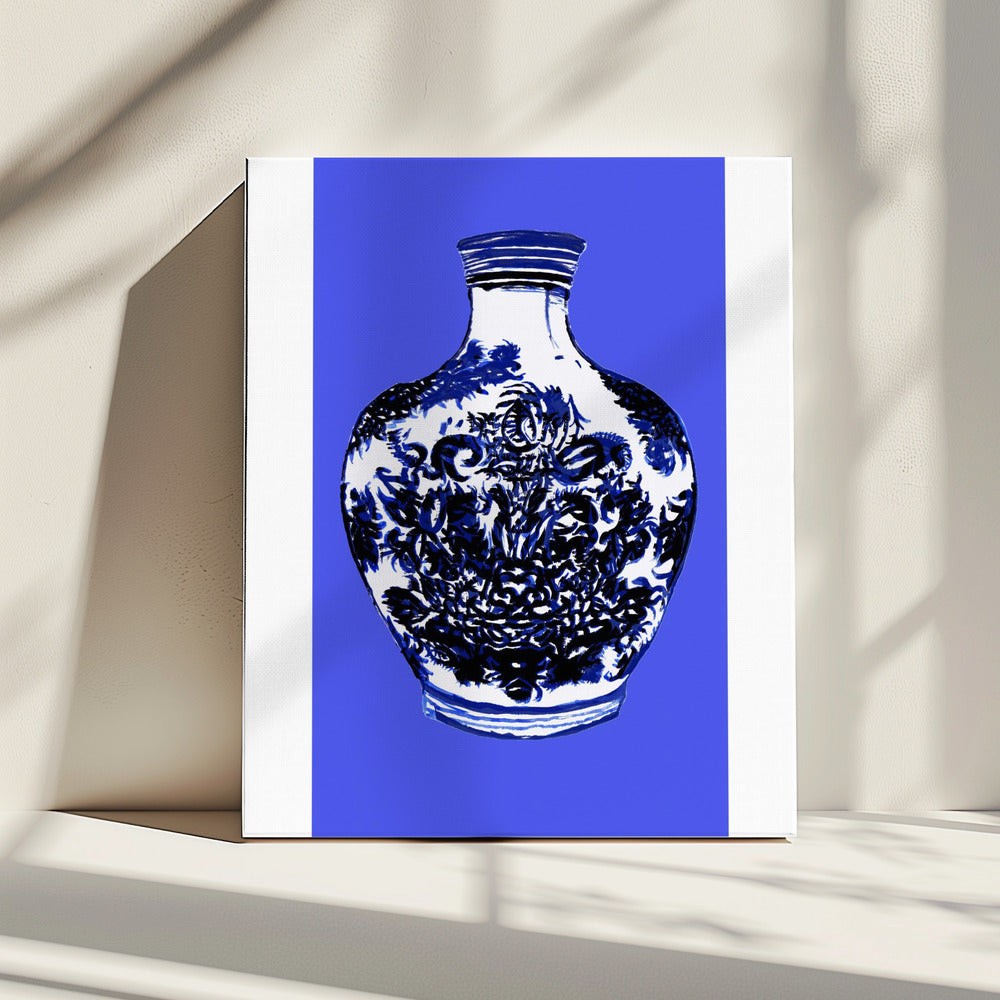 Blaue Weidenträume 2 | Leinwand