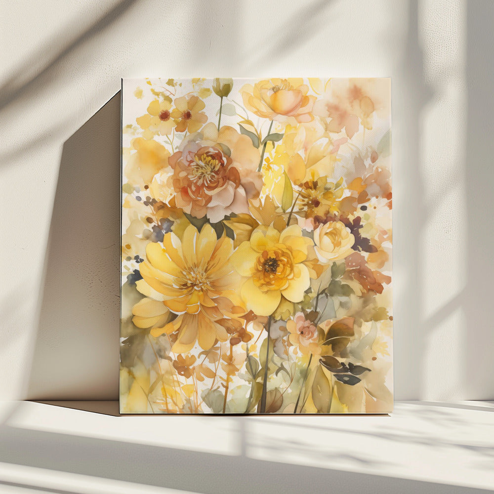 Sommerblumen Nr. 1 | Leinwand
