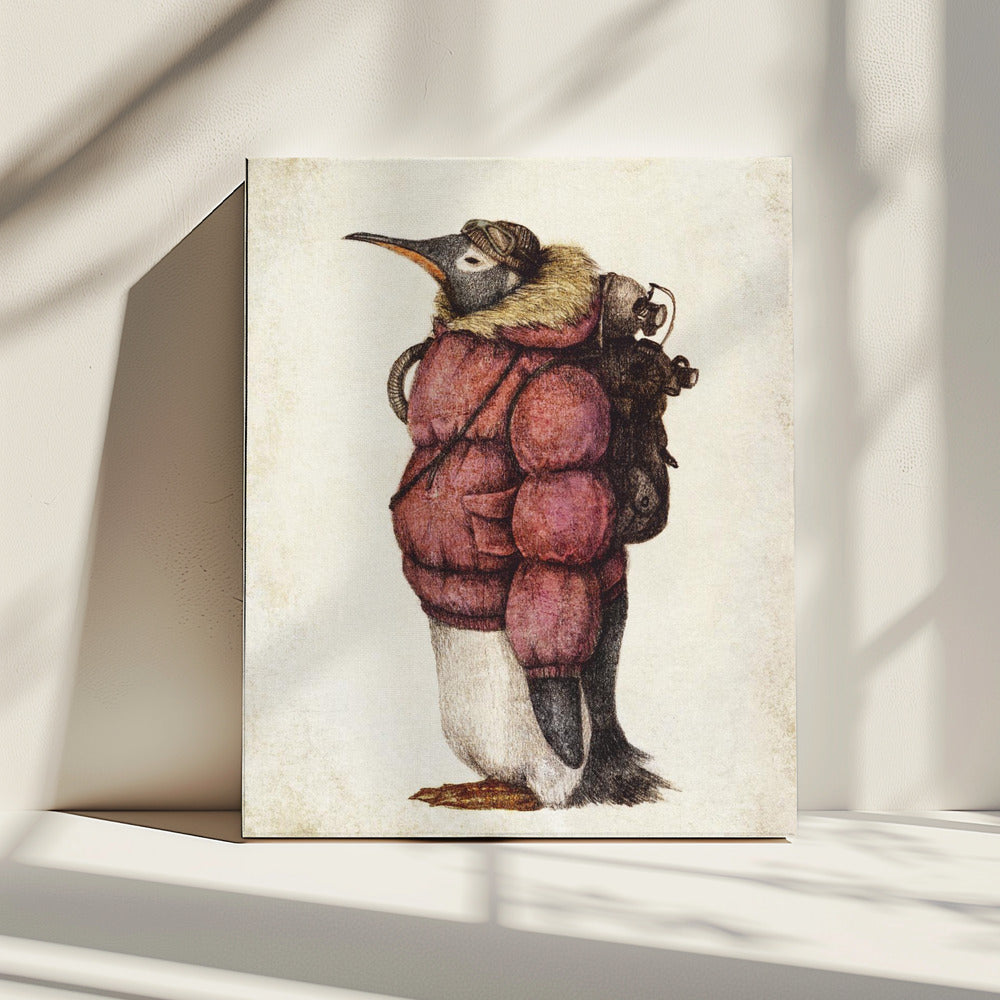 Himmelspinguin | Leinwand