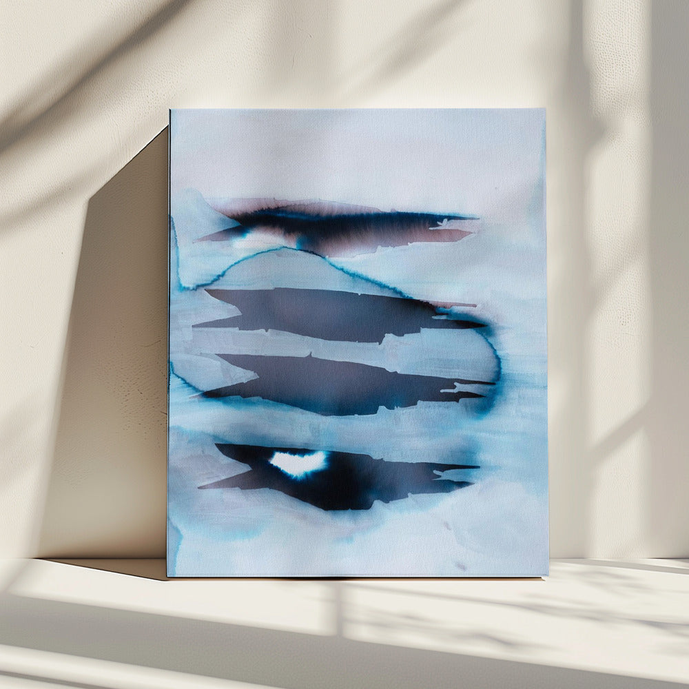 Durchscheinende Ebenen Landschaft | Leinwand