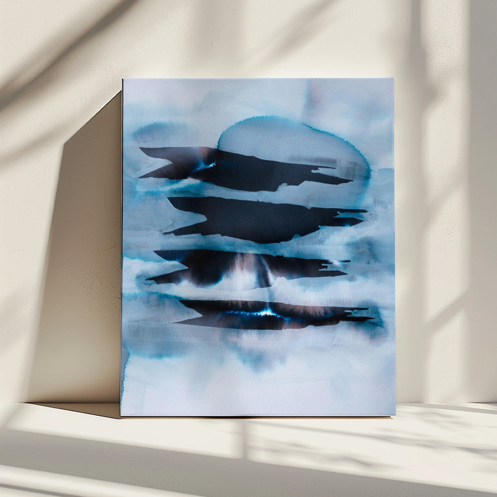 Neblige Reflexionen | Leinwand