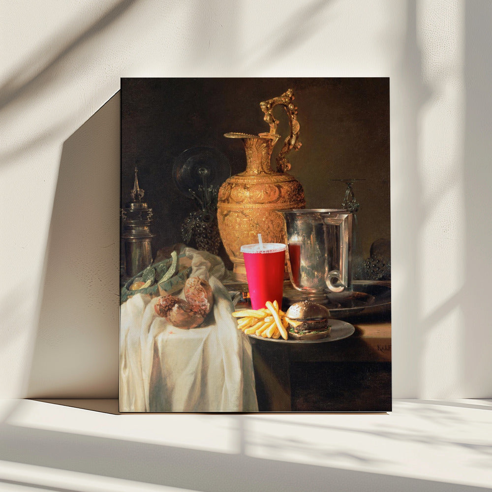 Stilleben of Fast Food | Canvas