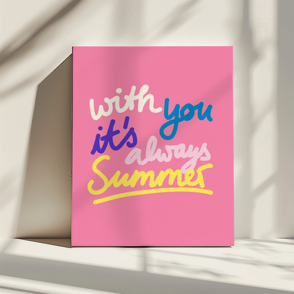 Endlose Sommerstimmung | Leinwand