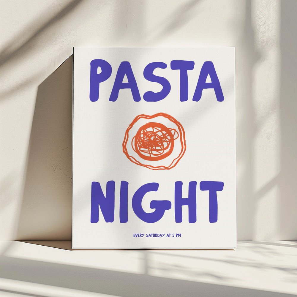 Pasta-Liebhaber vereinigt euch! | Leinwand
