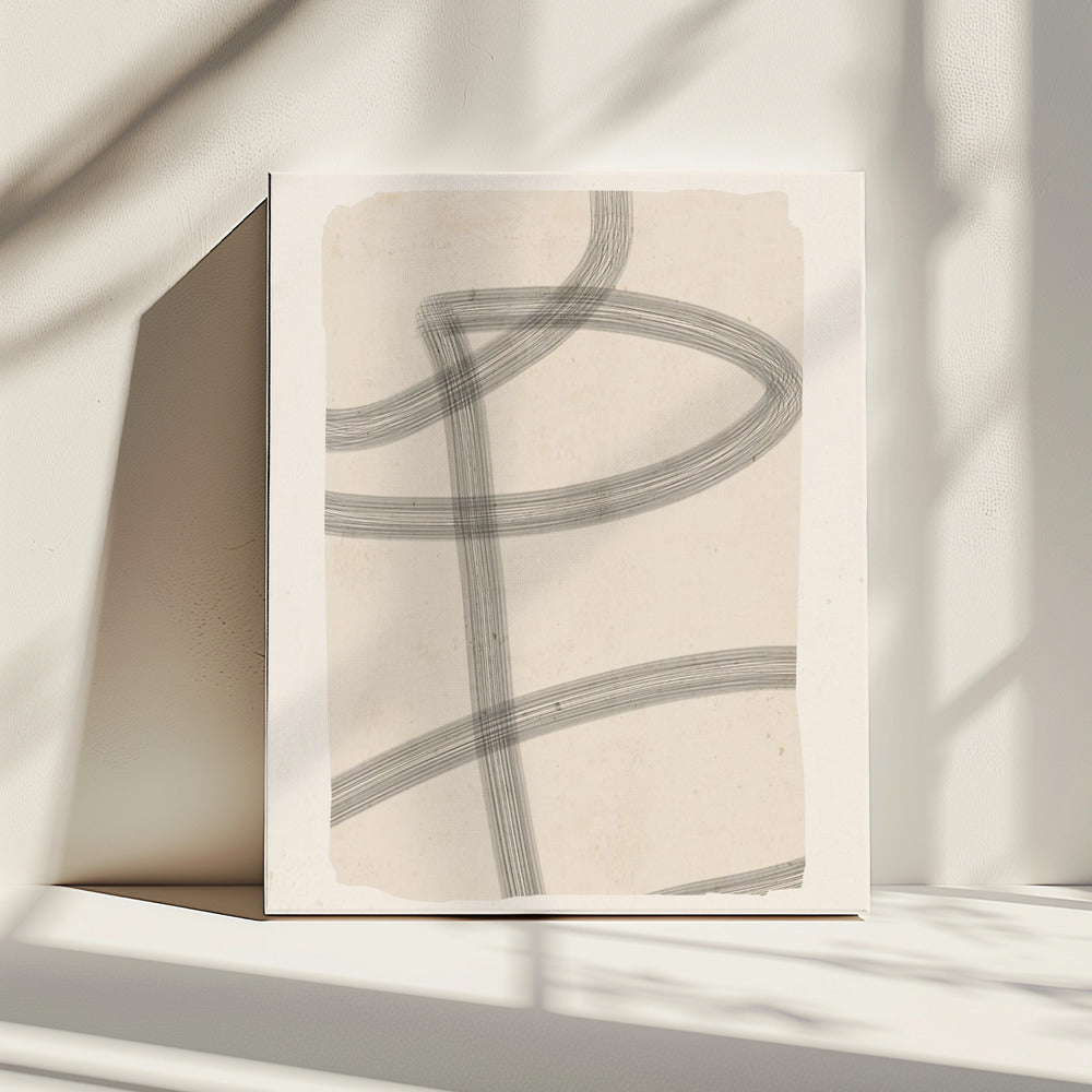 Minimalistische abstrakte Kunst | Leinwand