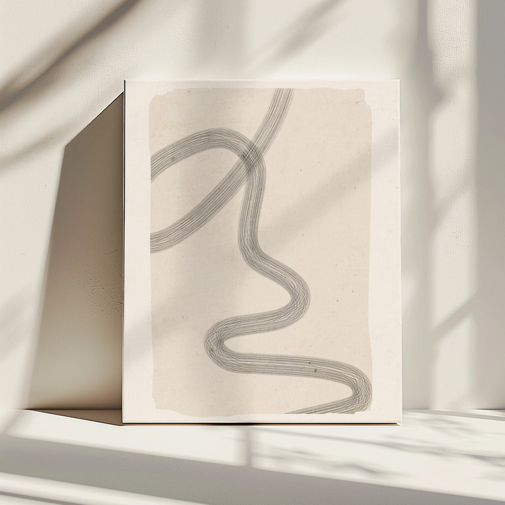 Minimalistische abstrakte Kunst | Leinwand