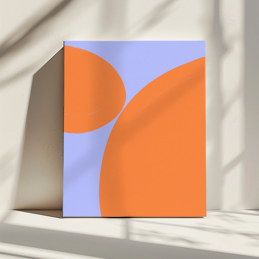 Orange Harmony Bliss | Leinwand