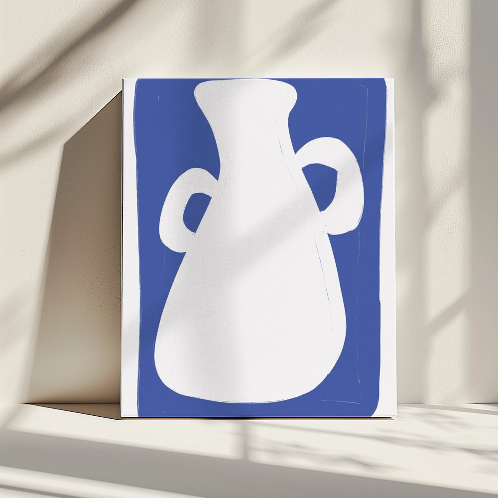 Vase mit zwei Henkeln | Leinwand