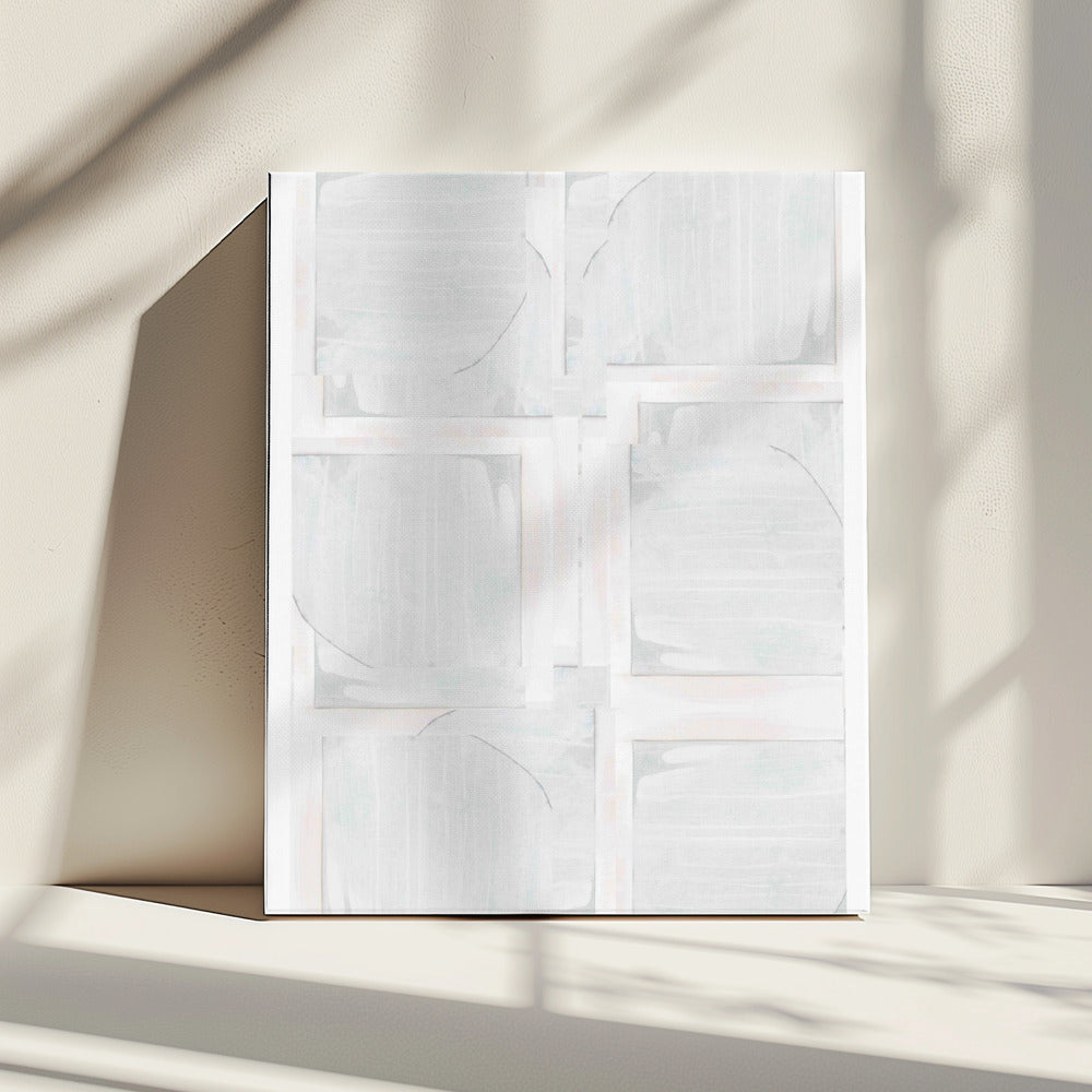 Weiße Formen | Leinwand