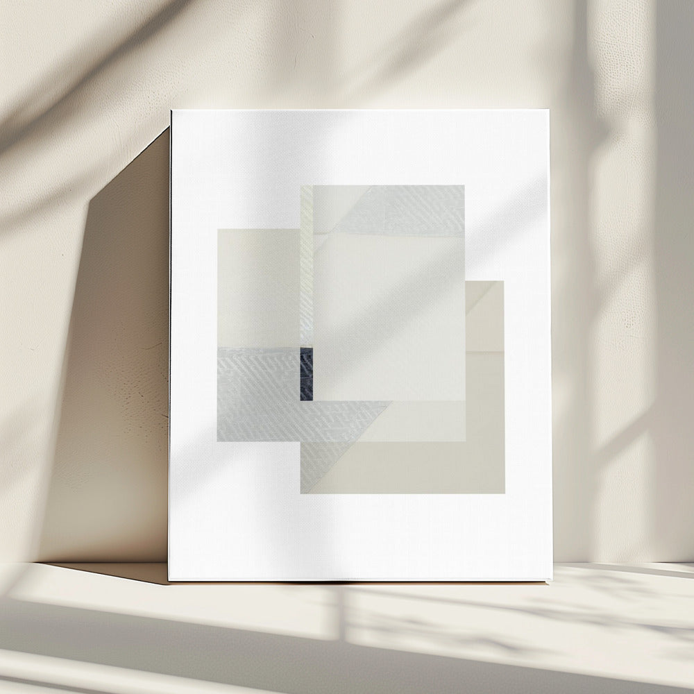 Minimalistische Kreuzung | Leinwand