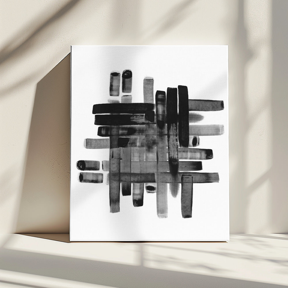 03 Verschiedene Striche 02 18x24 | Leinwand