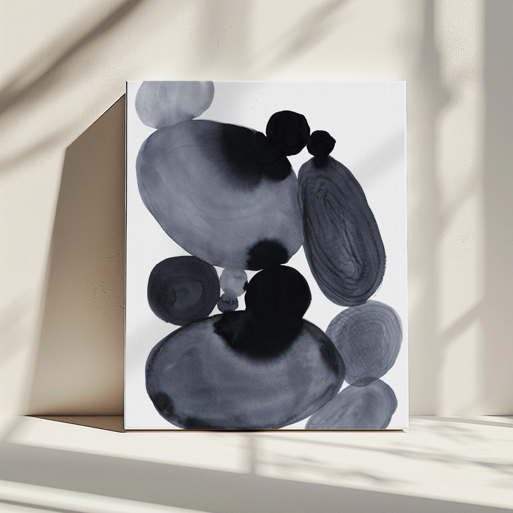 Zen-Gartensteine 01 | Leinwand