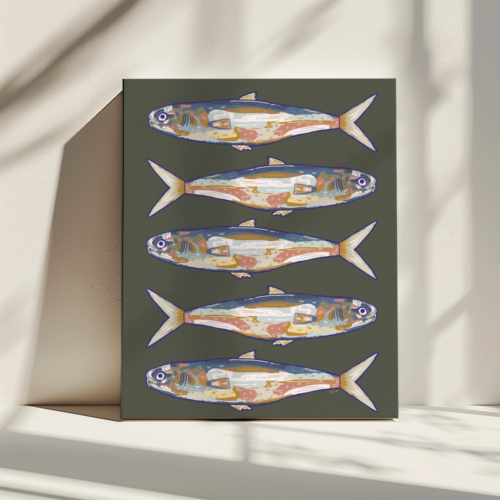 Fischsymphonie | Leinwand