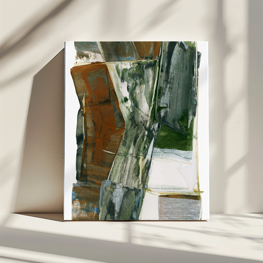 Stein und Siena | Leinwand