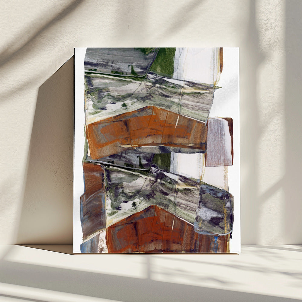 Stein und Siena | Leinwand