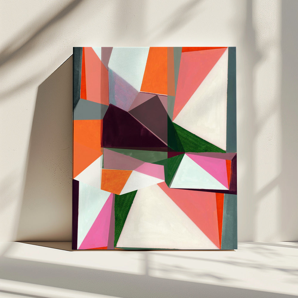 Geometrische Symphonie | Leinwand